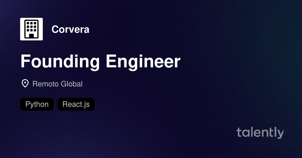 Modular Monolith Design Patterns Founding Engineer - remoto global | Talently